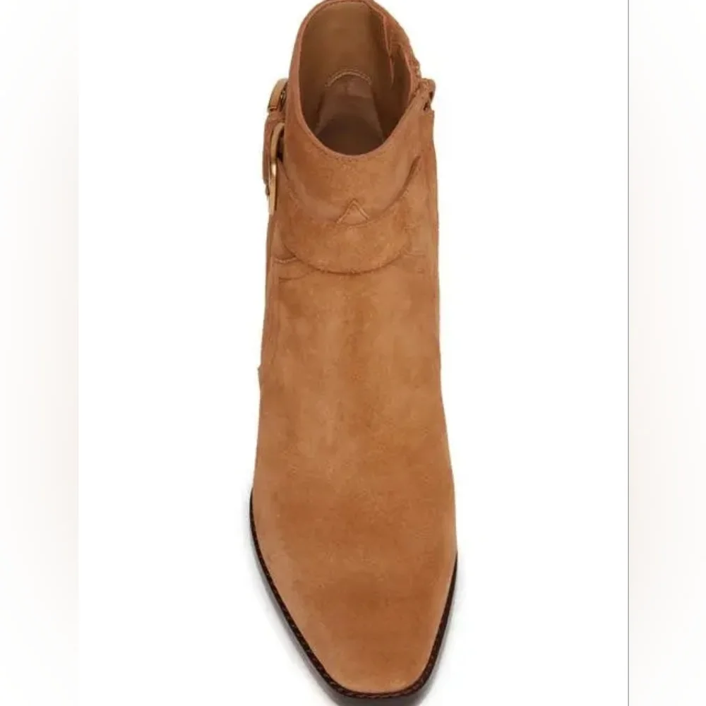 NEW PAIGE | $398 Evelyn Suede Booties